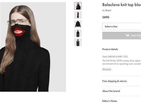 the gucci black face sweater|Gucci knockoff sweater.